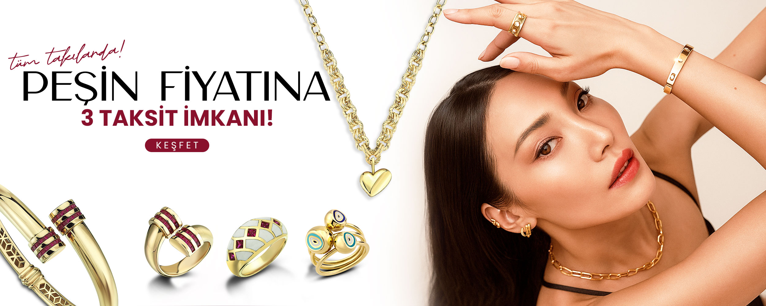 Peşin Fiyatına 3 Taksit İmkanı