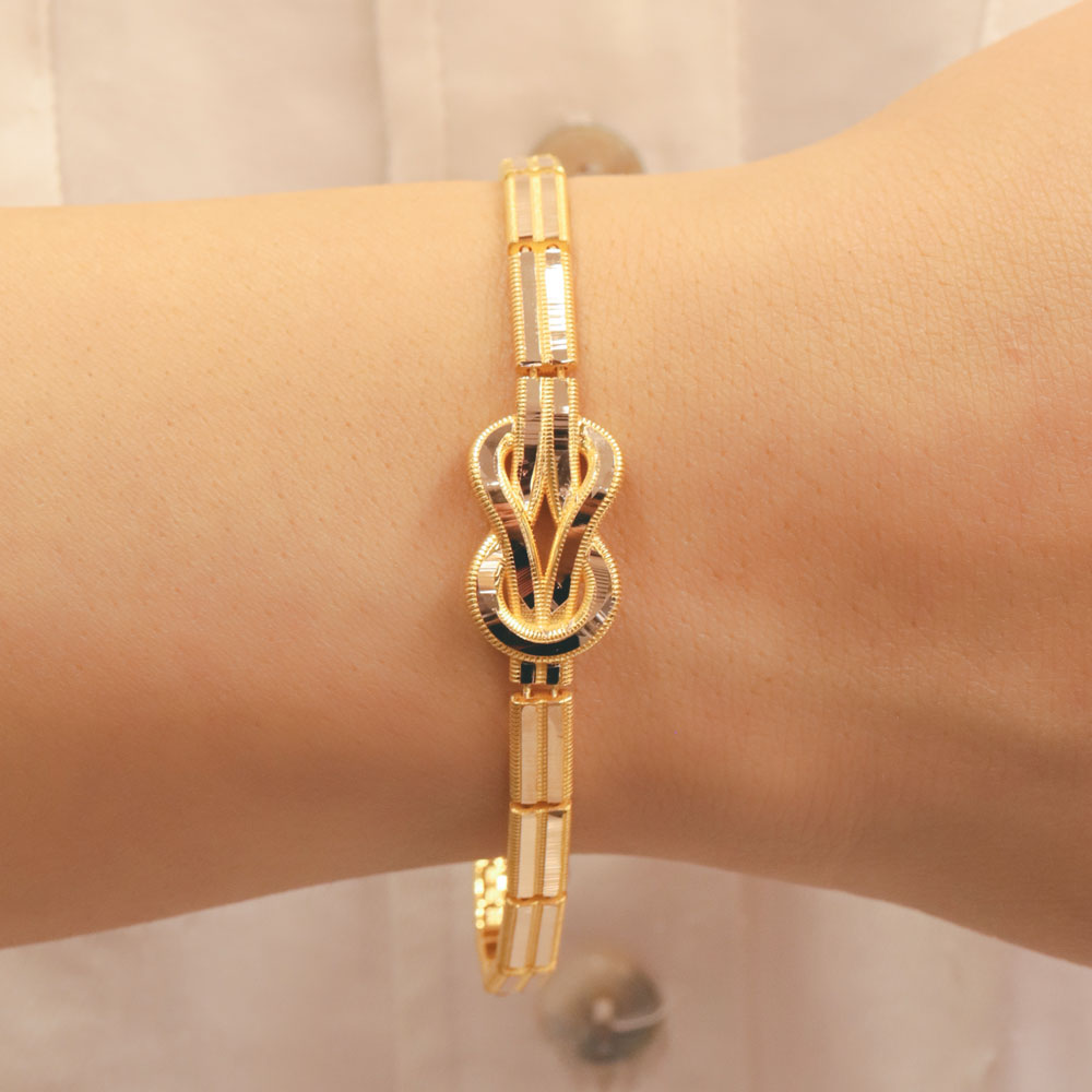 14 Ayar Ajda Aşk Düğümü Altın Bileklik