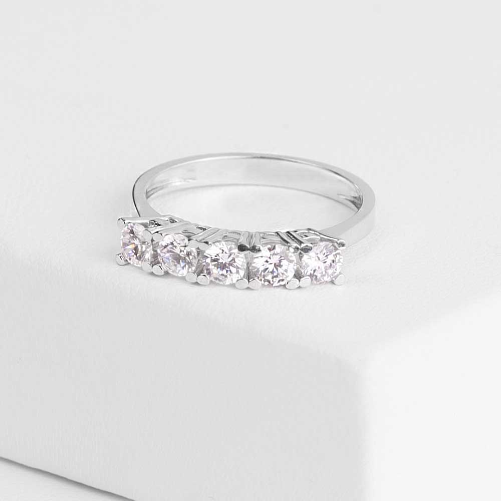 14 Ayar Altın Beştaş Yüzük