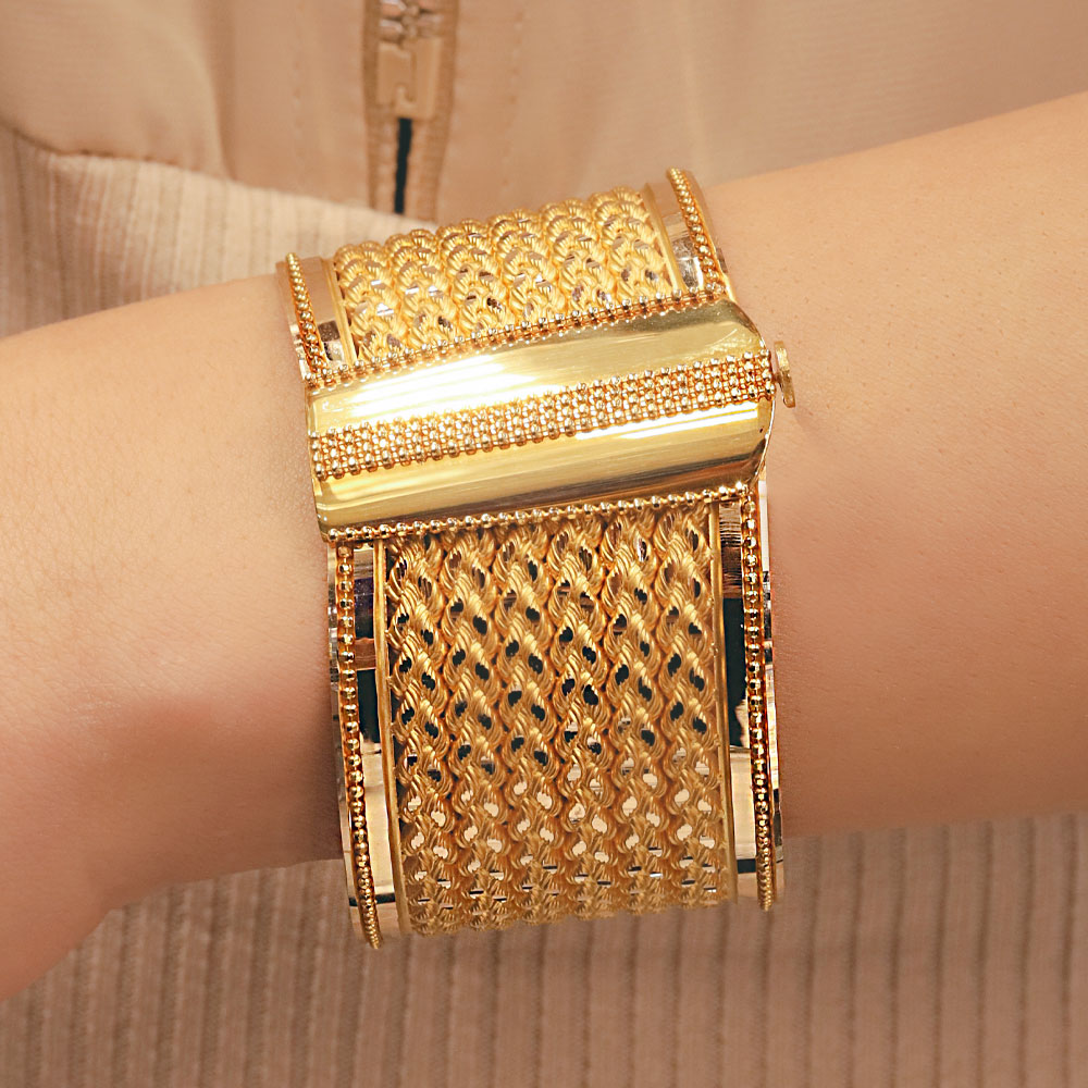 14 Ayar Altın Erzurum Burma Tokalı Bileklik