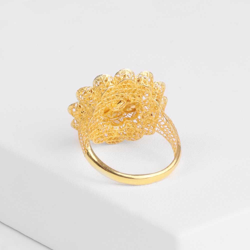 14 Ayar Altın Fantazi Yüzük