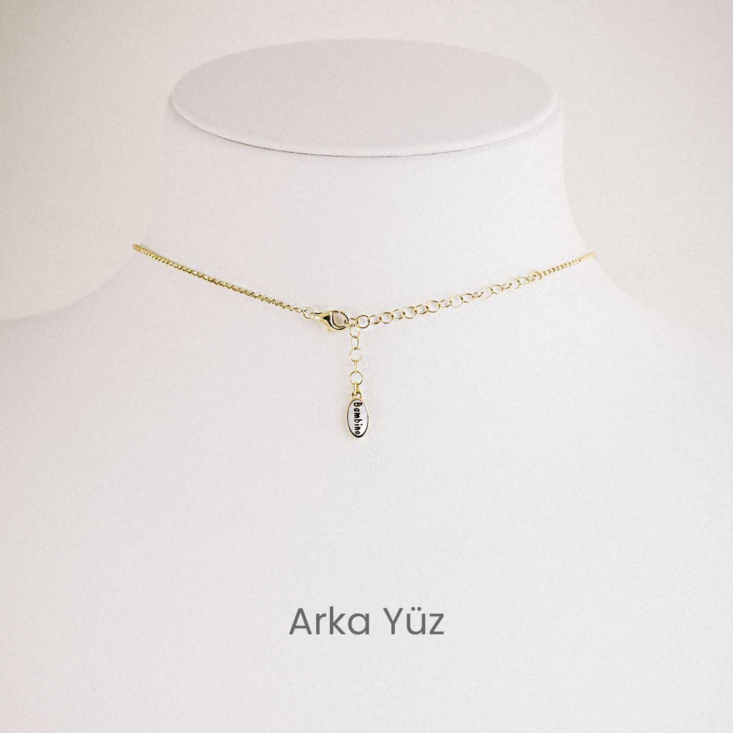 14 Ayar Altın Kalpli Charm CETAŞ Kolye