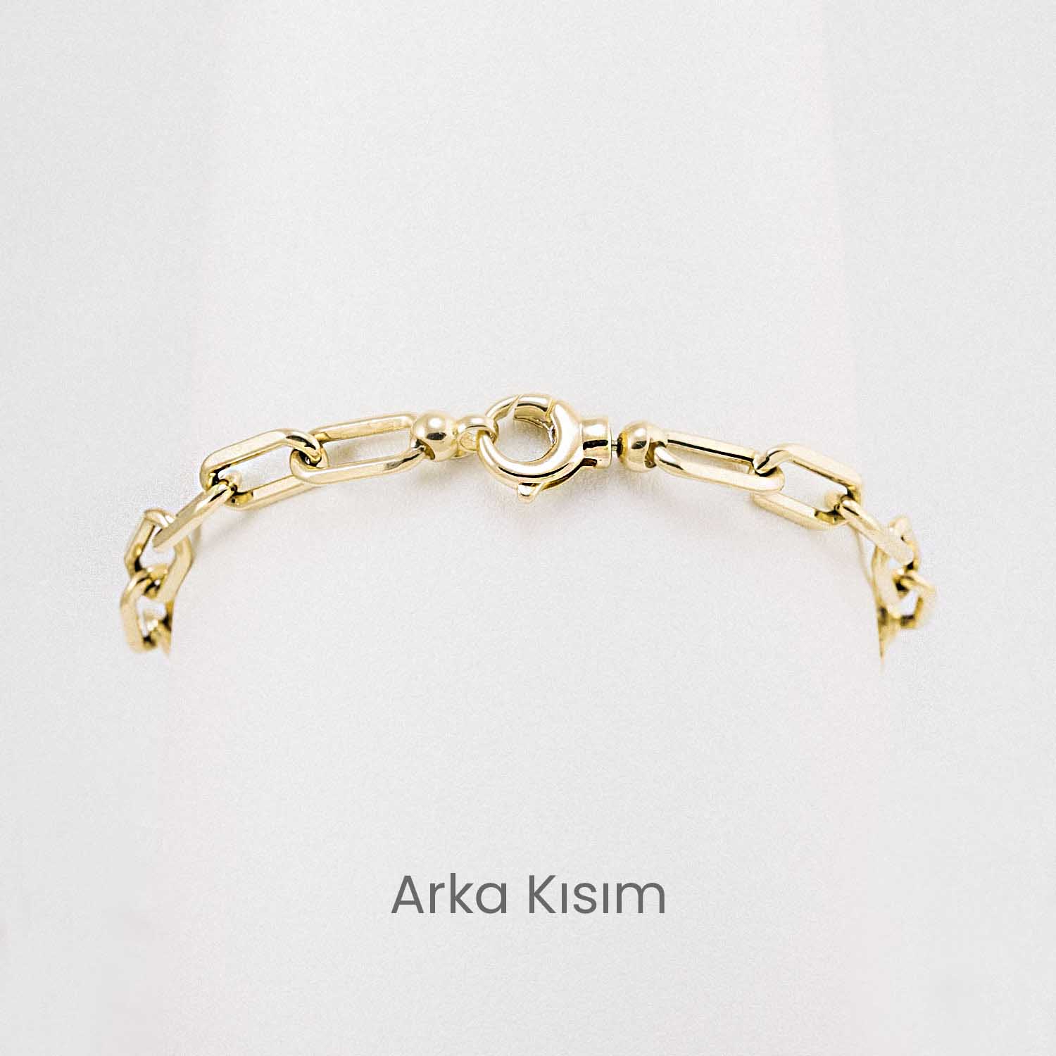 Cetaş Bileklik 14 Ayar Altın Kalpli Ve Pusula Charm Cetaş Bileklik