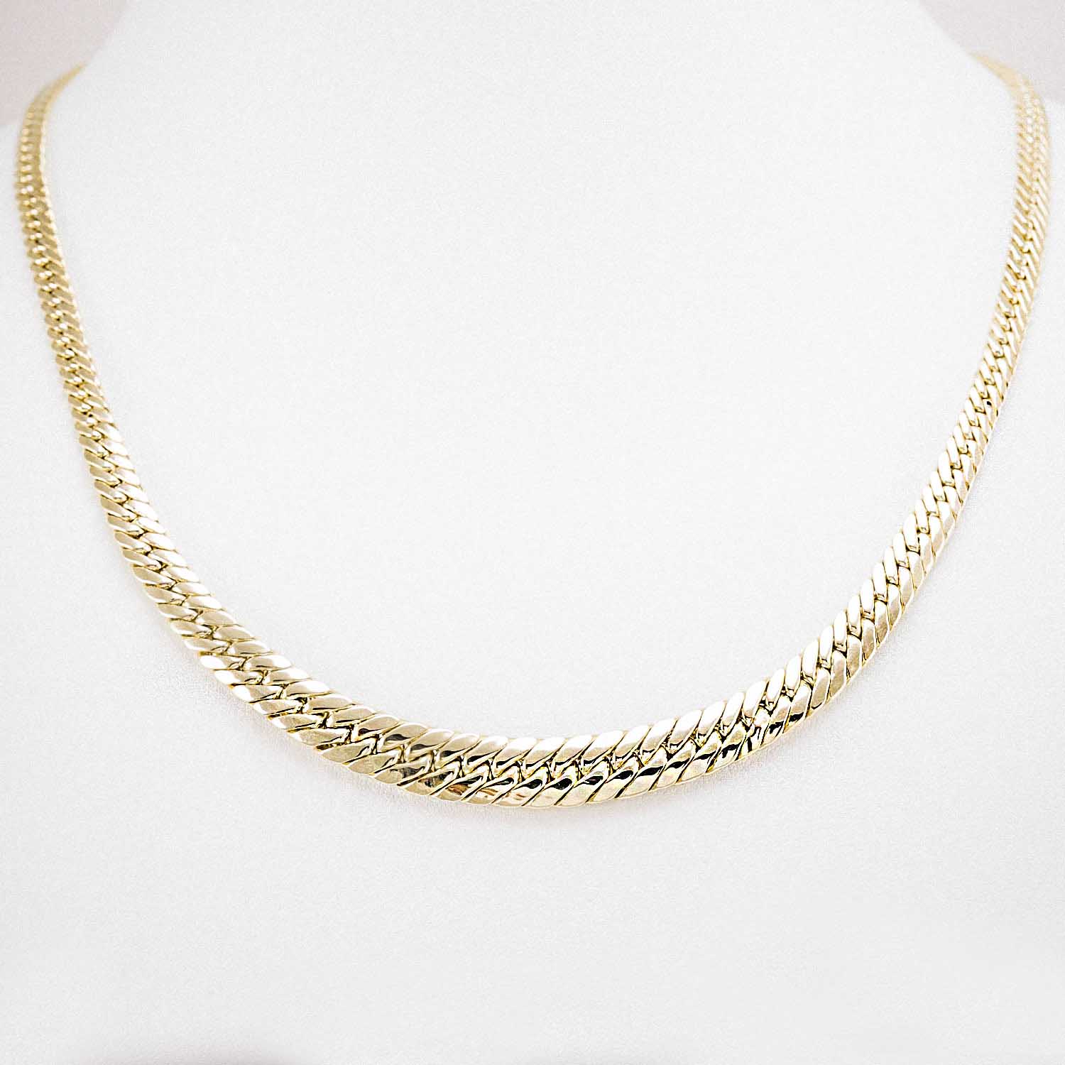 14 Ayar Altın Klasik Sade Kordon Gerdanlık