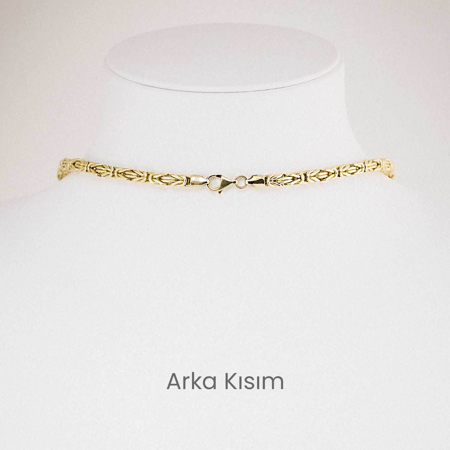 Erkek Kolye 14 Ayar Altın Kral Zincir