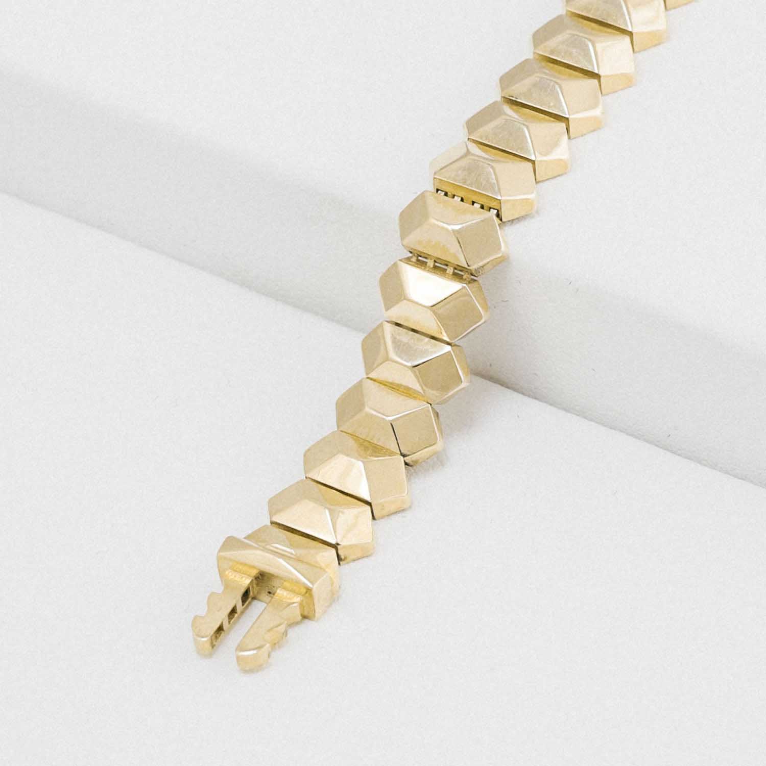 14 Ayar Altın Minimal Spor Bileklik