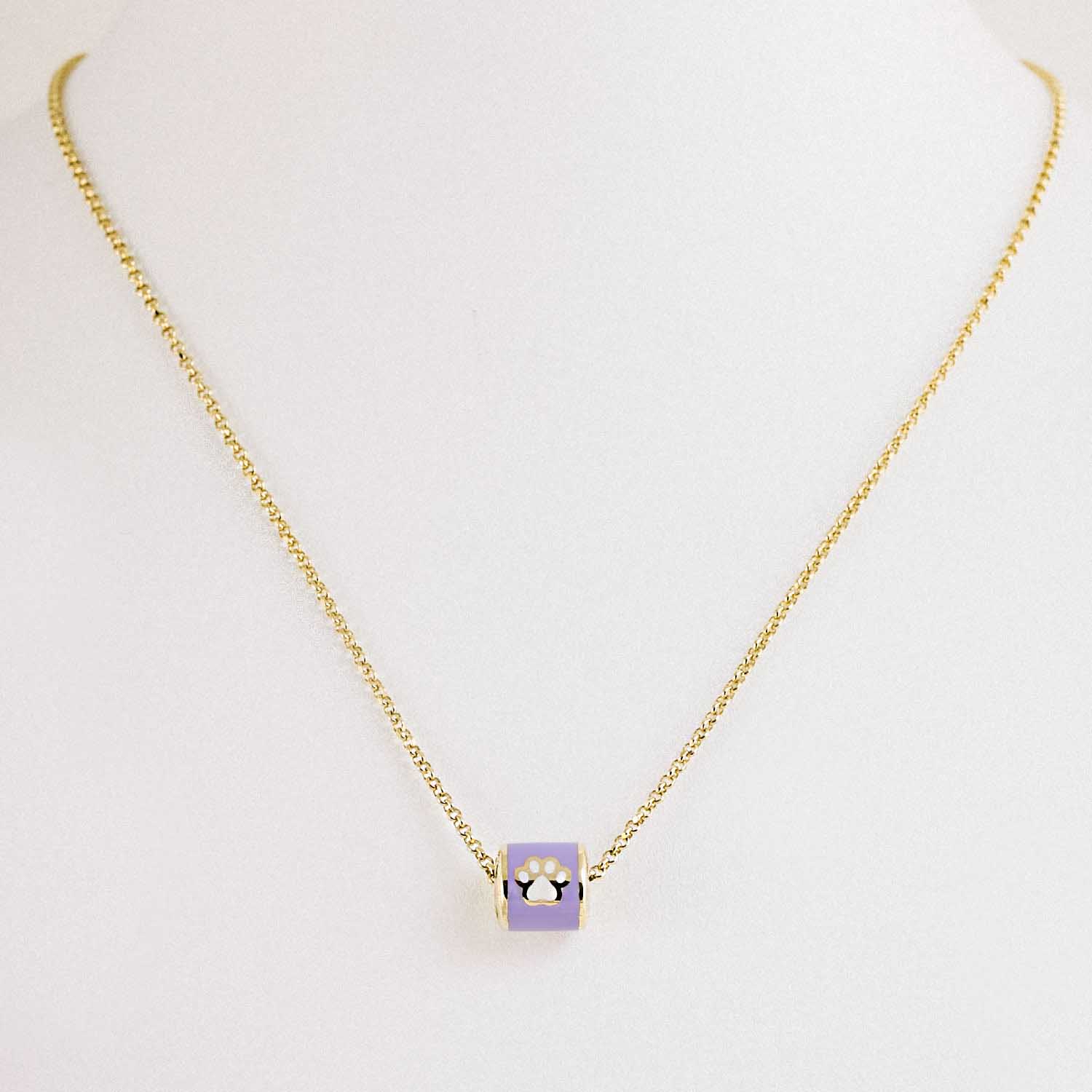 14 Ayar Altın Patili Charm CETAŞ Kolye