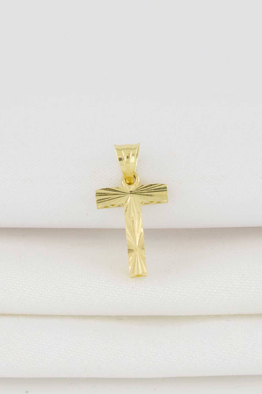 14 Ayar Altın T Harfi Kolye Ucu