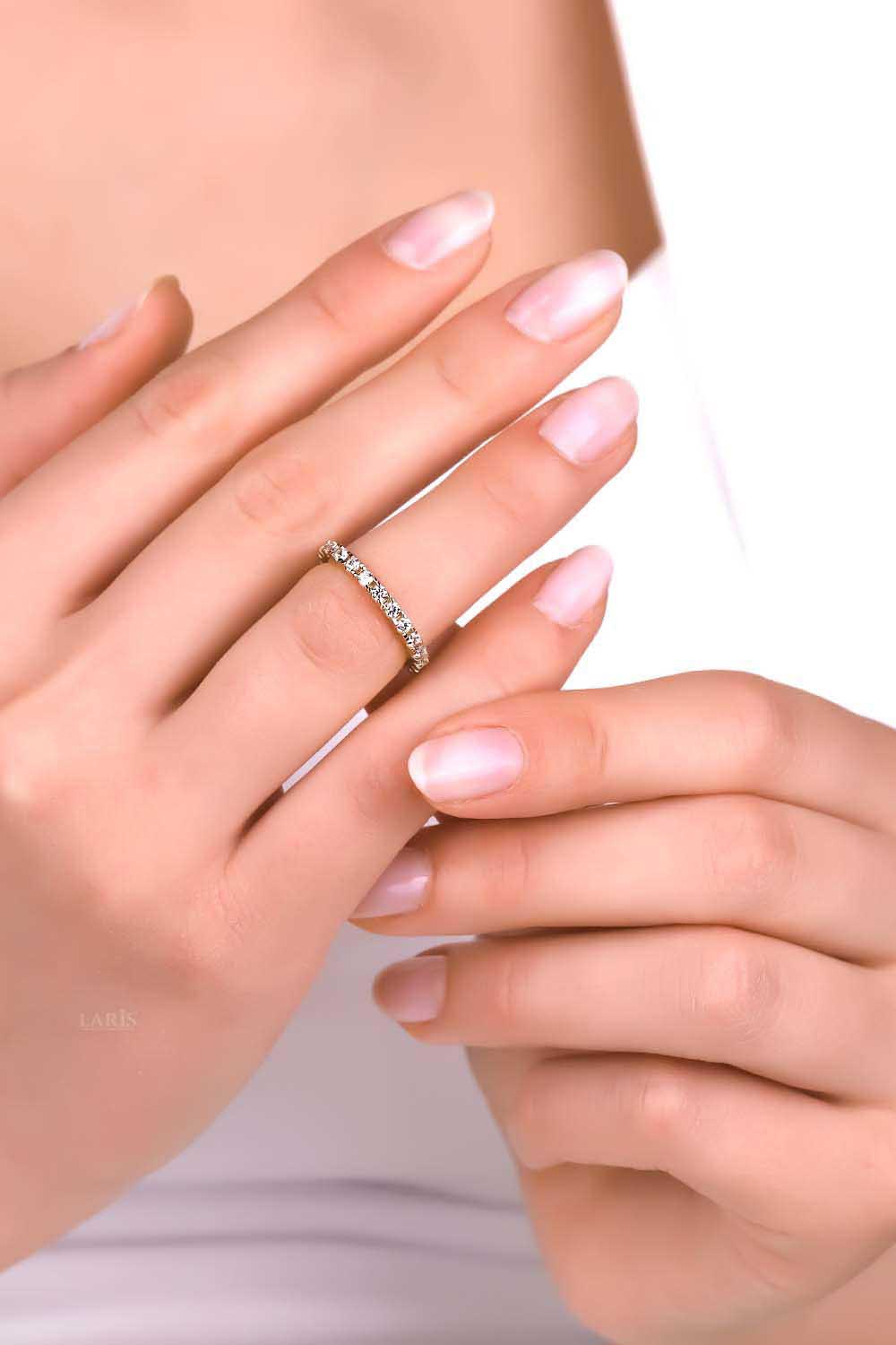 Tamtur Yüzük 14 Ayar Altın Tamtur Alyans Yüzük