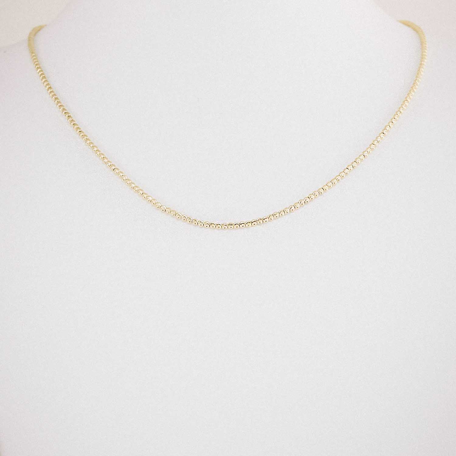 14 Ayar Altın Zincir Dorika Kolye