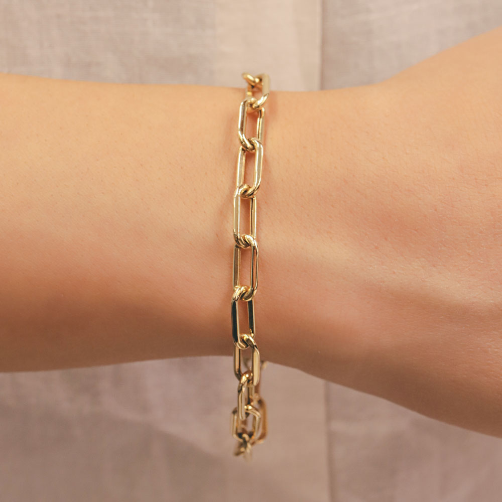 14 Ayar Ataç Model Altın Bileklik