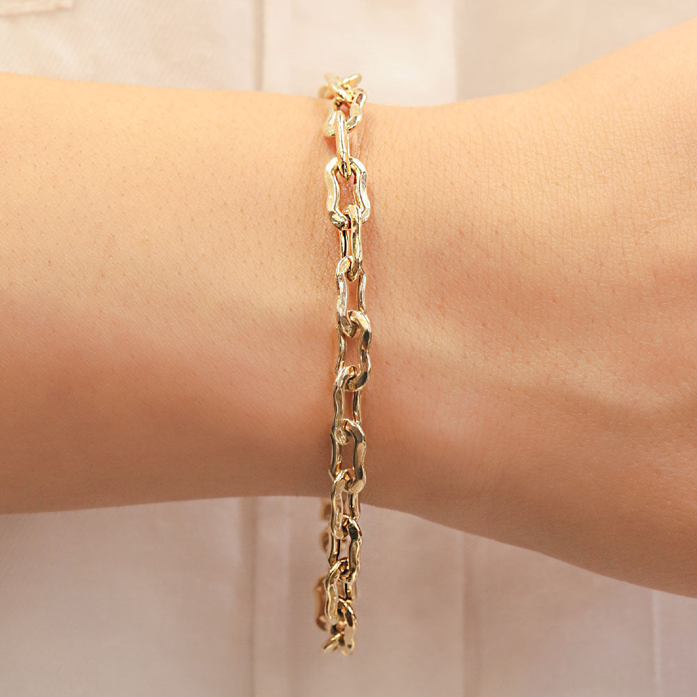 14 Ayar Ataç Model Altın Bileklik