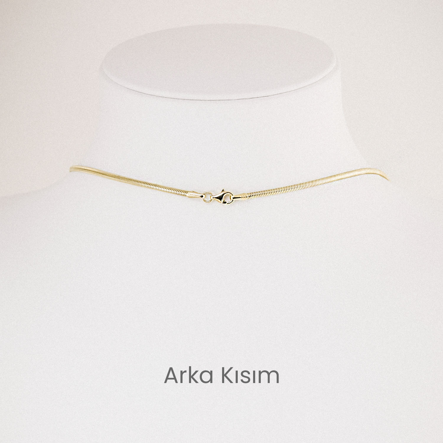 14 Ayar Balık Sırtı Kolye - 50cm