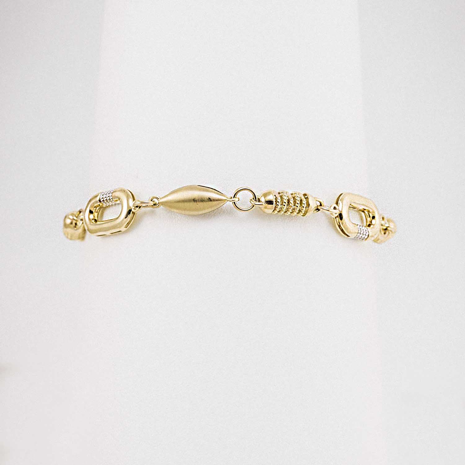 14 Ayar Halkalı İtalyan Yamachi Bileklik