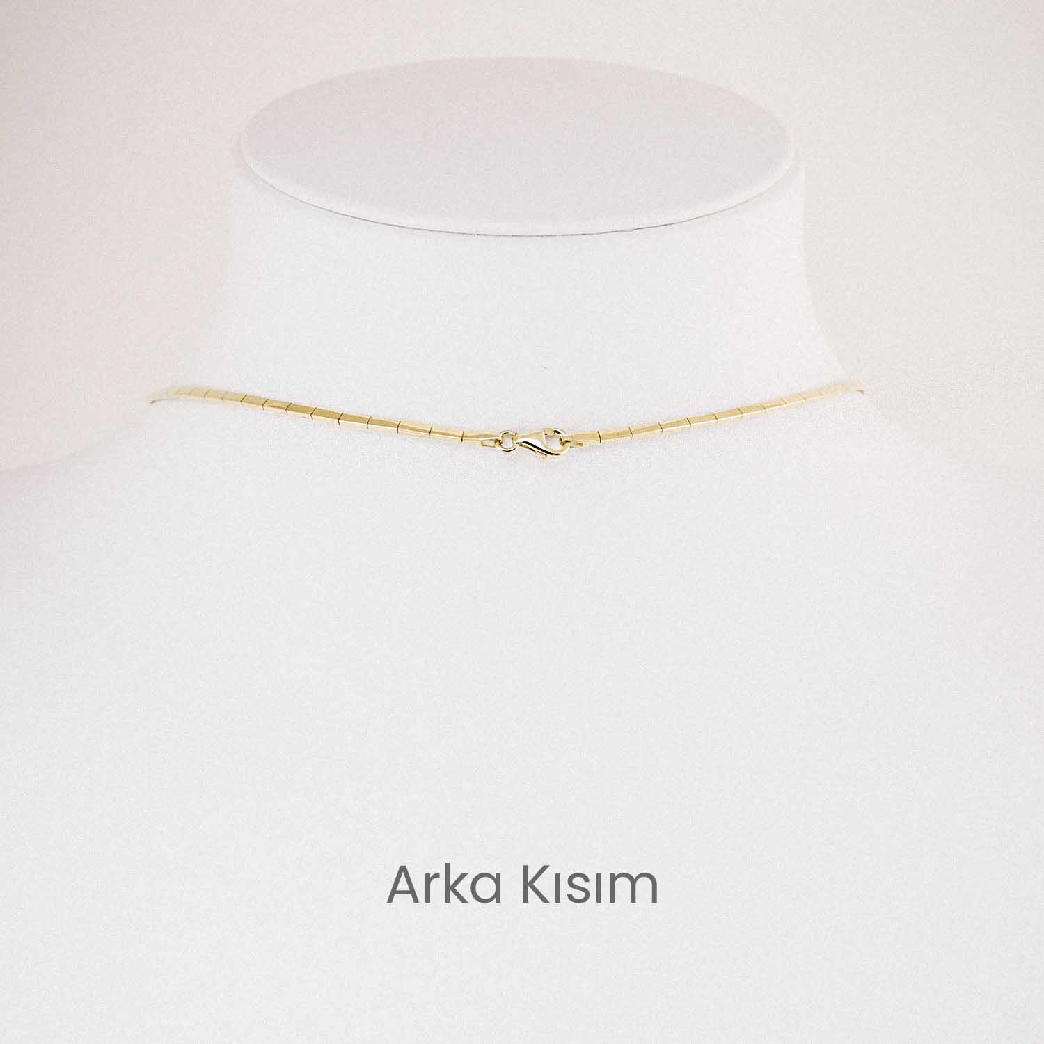 14 Ayar Işıltı Saçan Fantezi Set Gerdanlığı