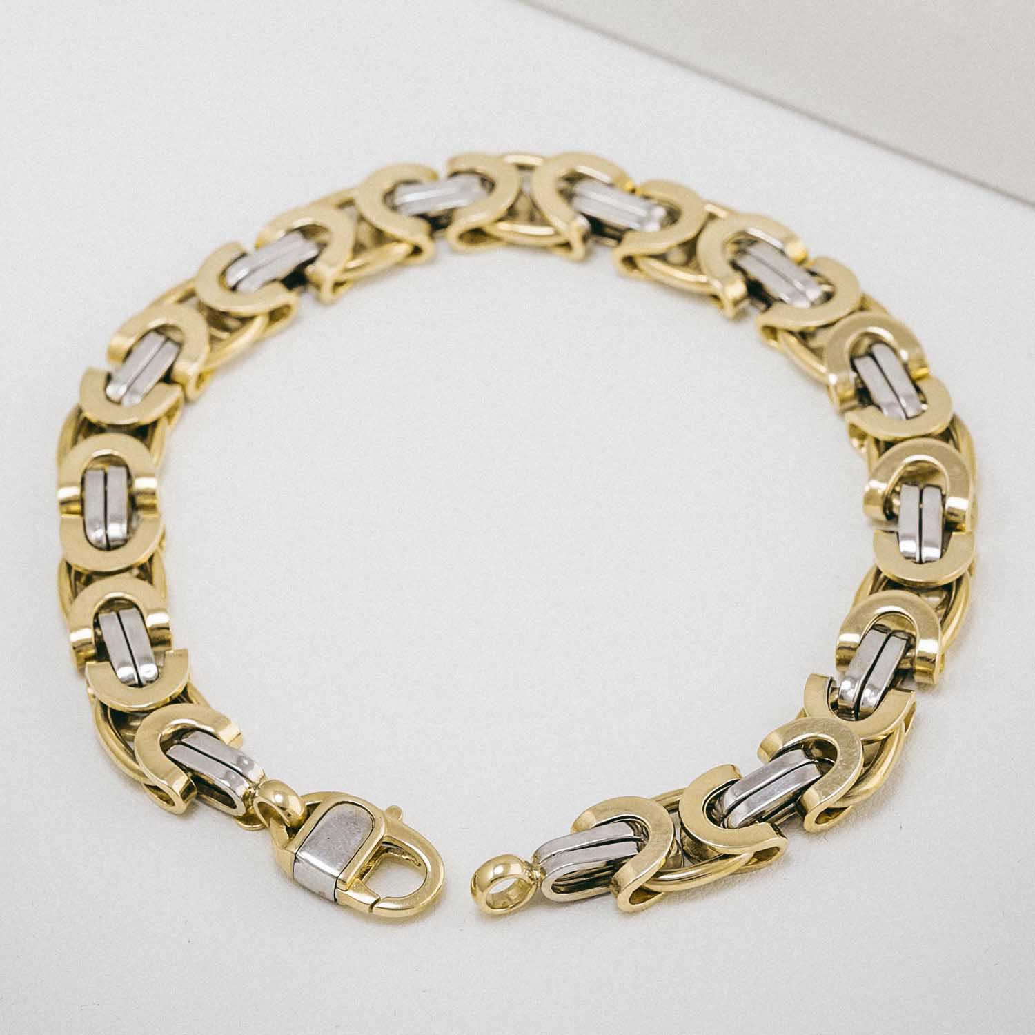 14 Ayar Kral Zincir Bileklik