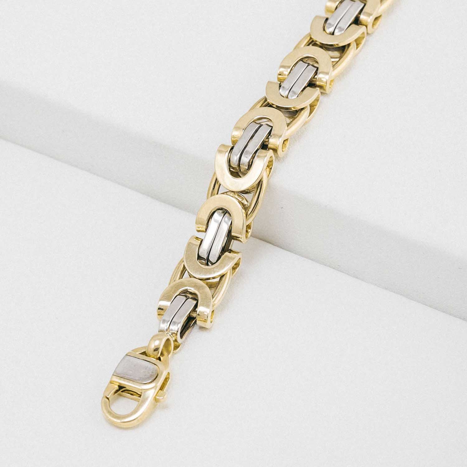 14 Ayar Kral Zincir Bileklik