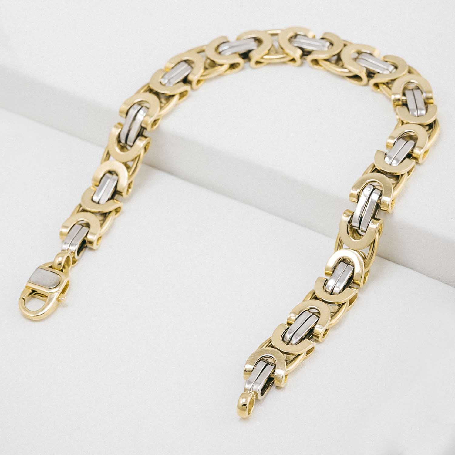 14 Ayar Kral Zincir Bileklik