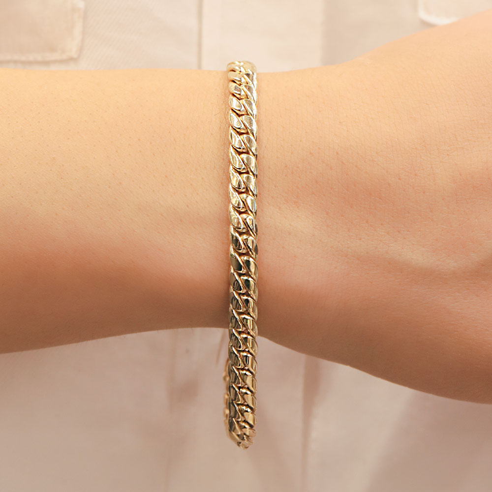 14 Ayar Minimal Gurmet Model Altın Bileklik