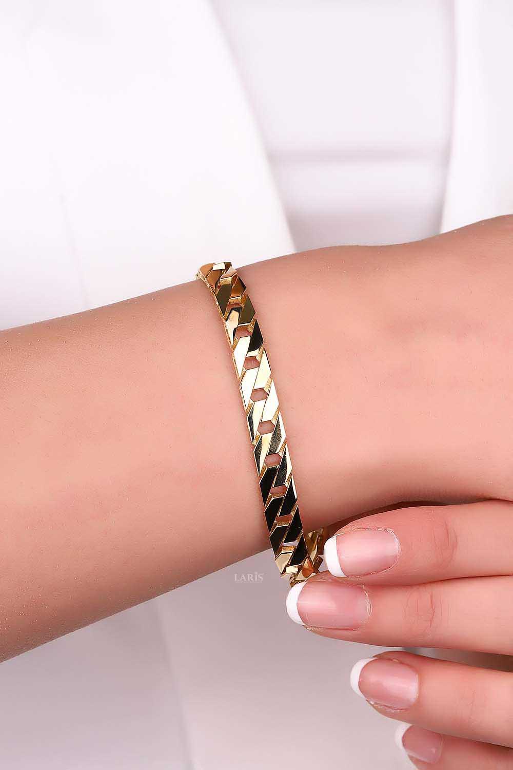 Retro Bileklik 14 Ayar Retro Bileklik