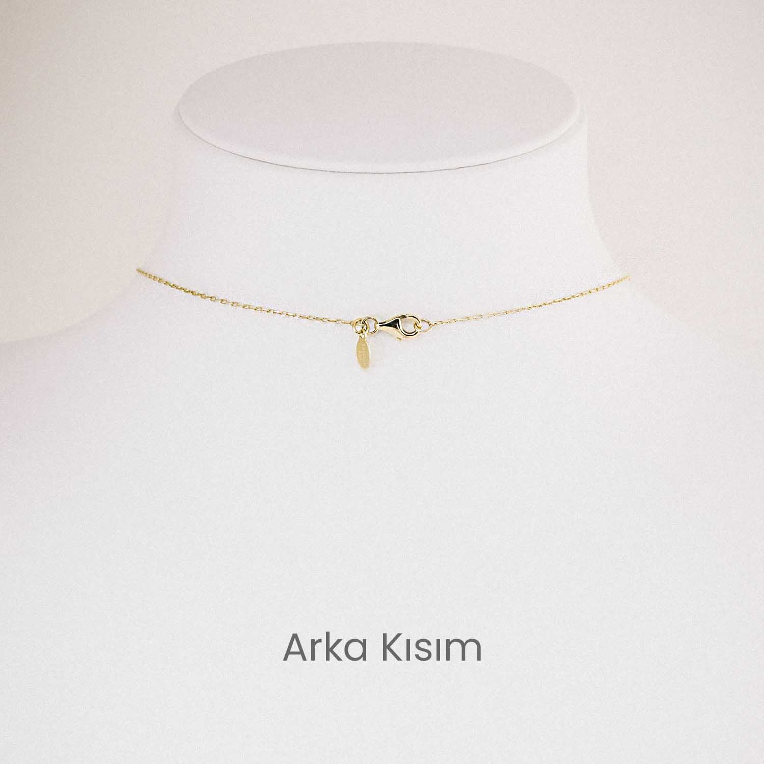 14 Ayar Şans Yolu Kolyesi