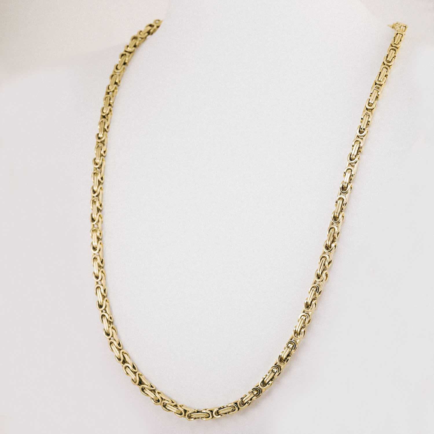 14 Ayar Trend Kral Kolye