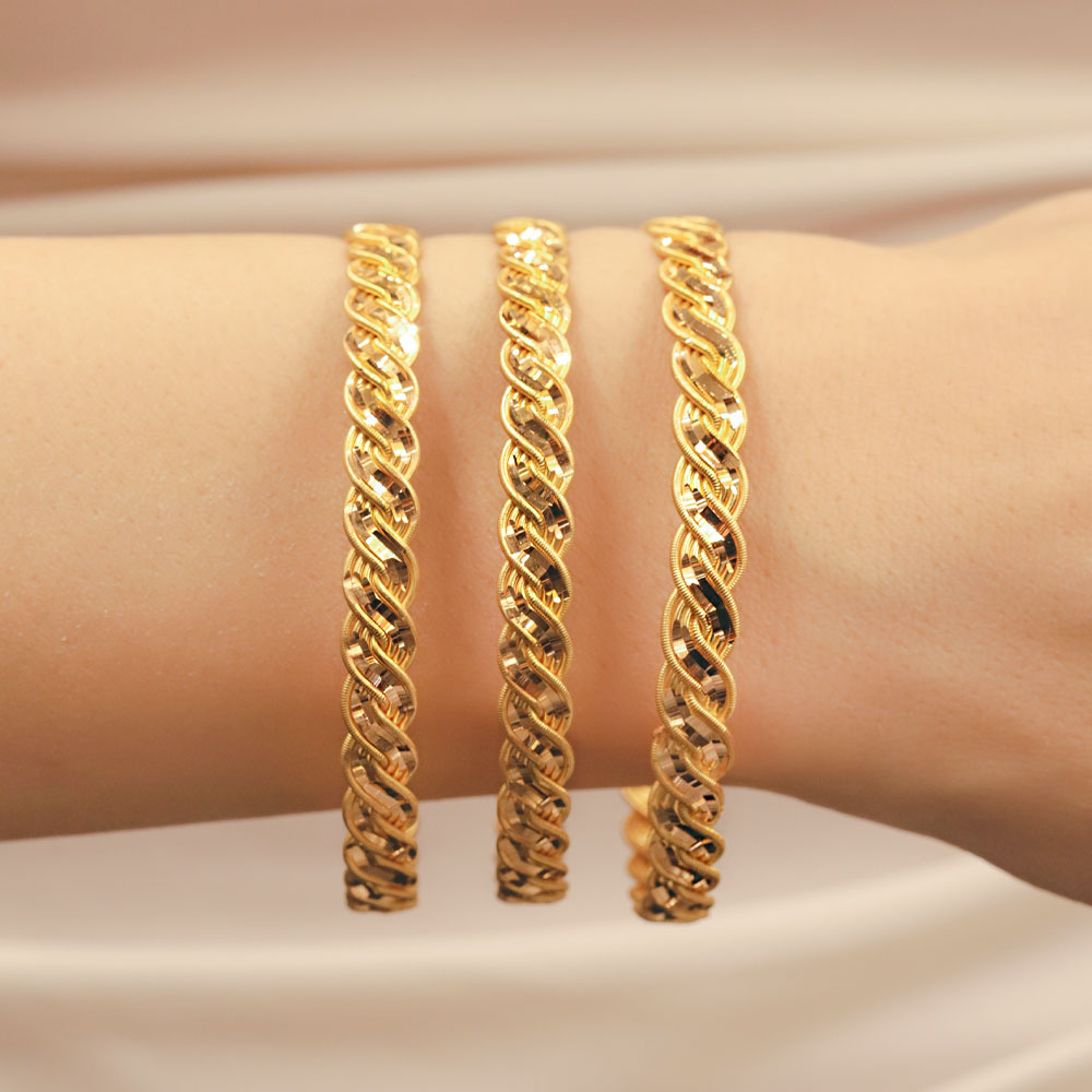 22 Ayar Altın Aynalı Buse Bilezik