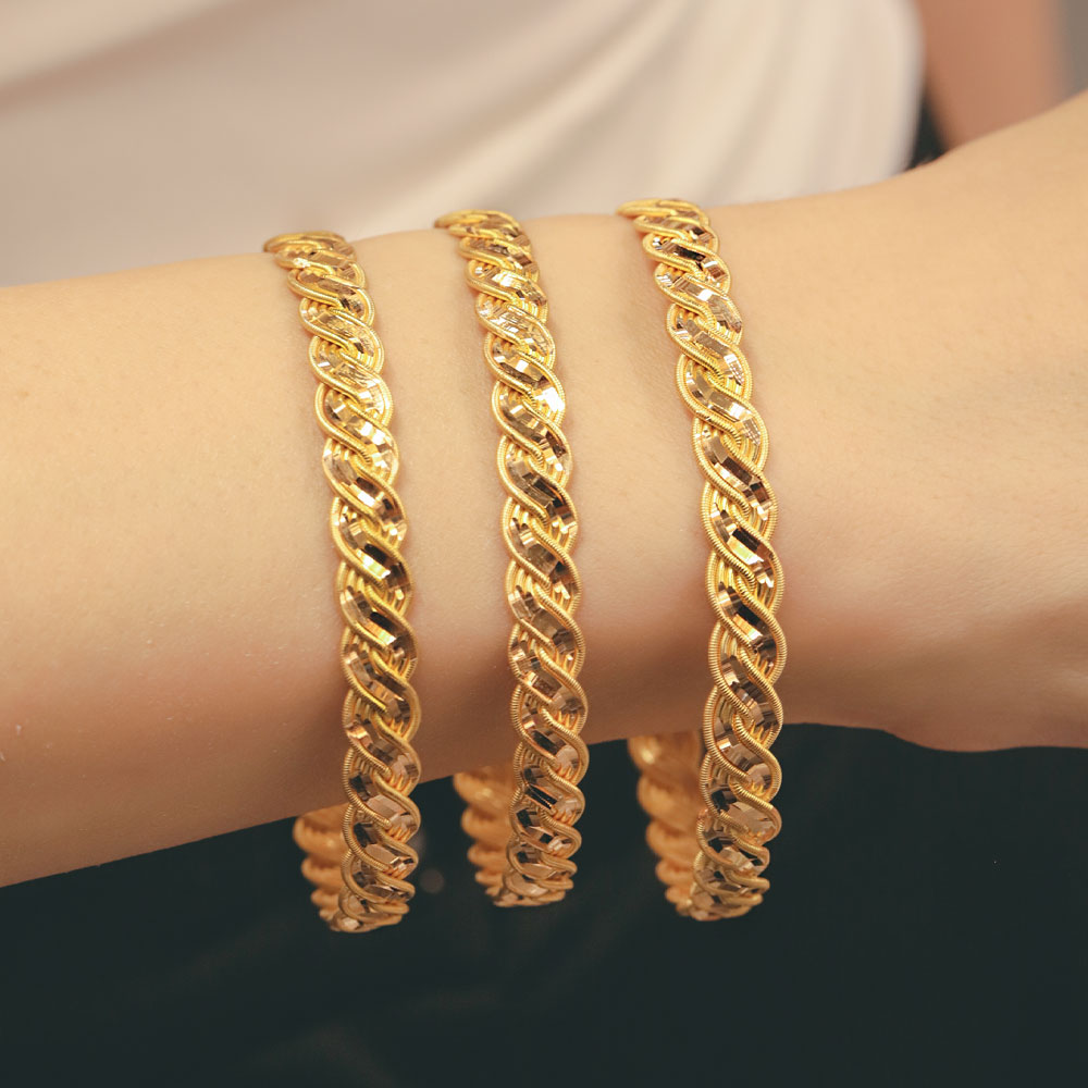 22 Ayar Altın Aynalı Buse Bilezik