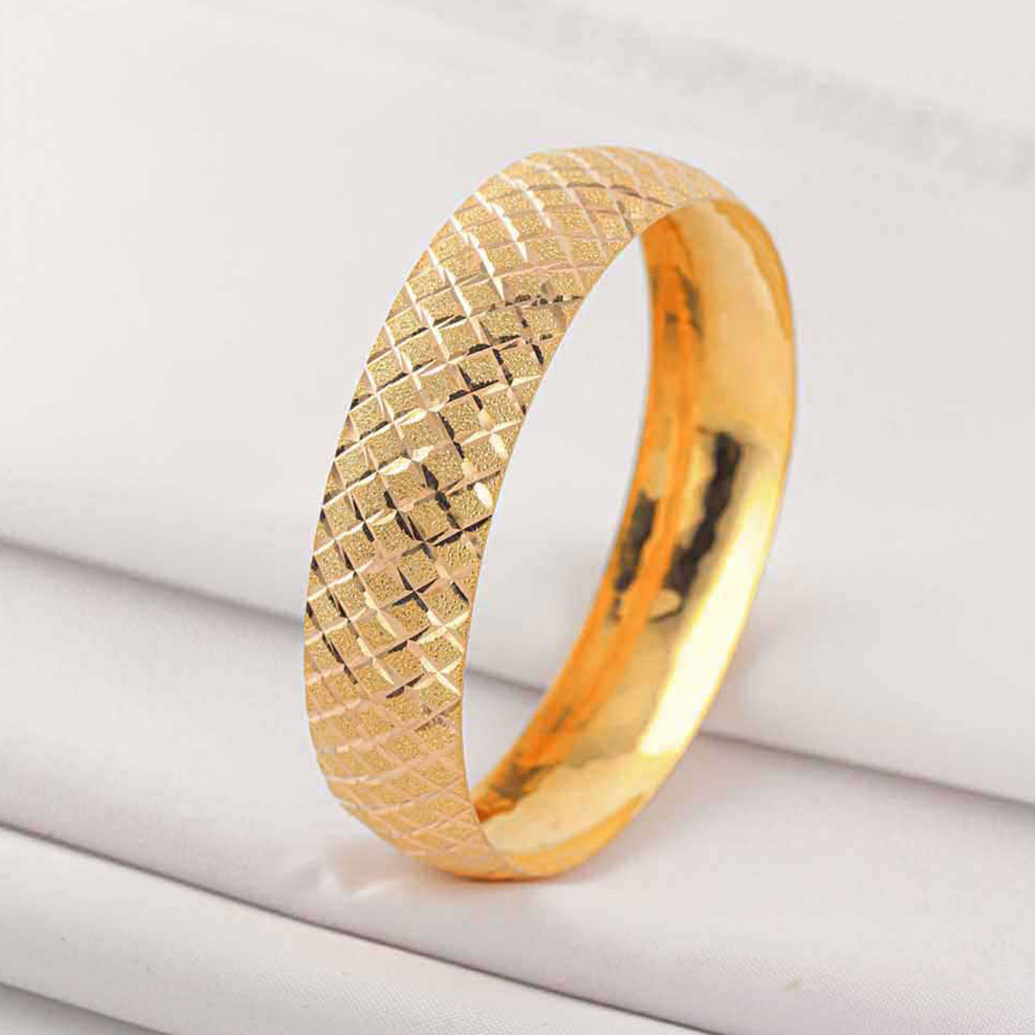 22 Ayar Altın Baklava Desenli (Yıldız) Bilezik