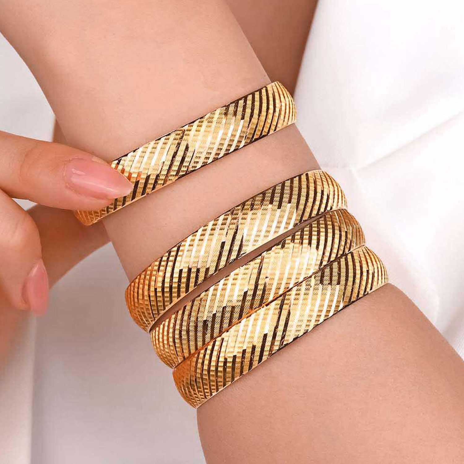 22 Ayar Altın  Çapraz Bilezik