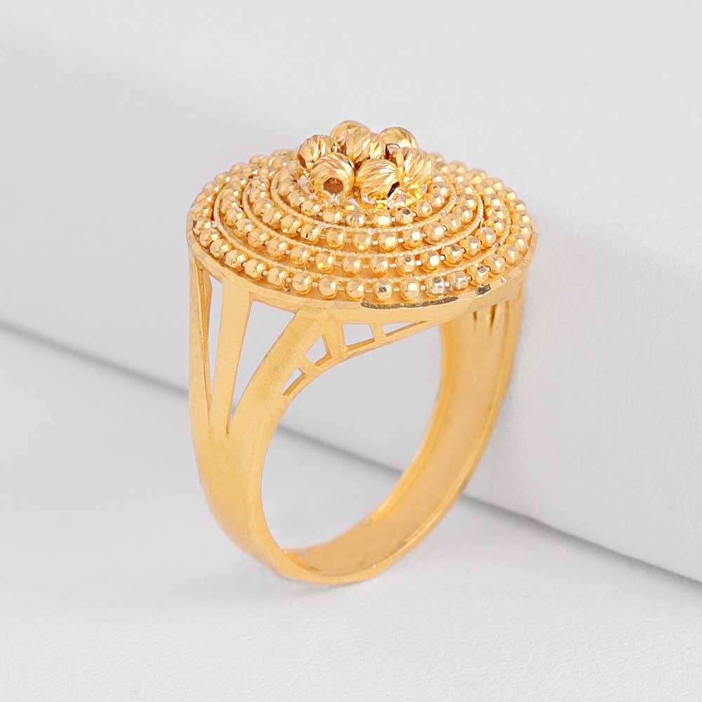 22 Ayar Altın Dorika Kubbe Yüzük 