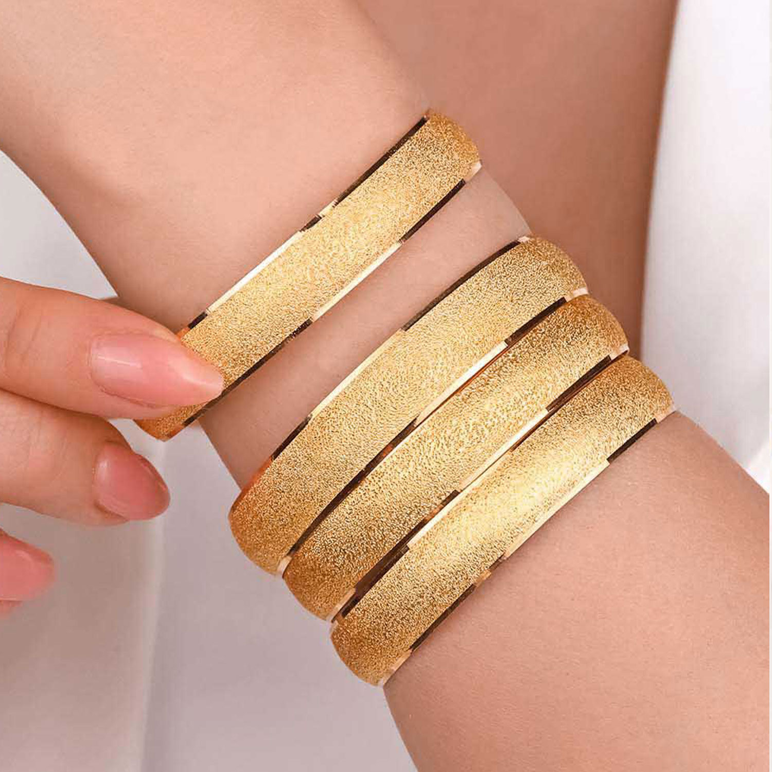 22 Ayar Altın  Kumlu Bilezik