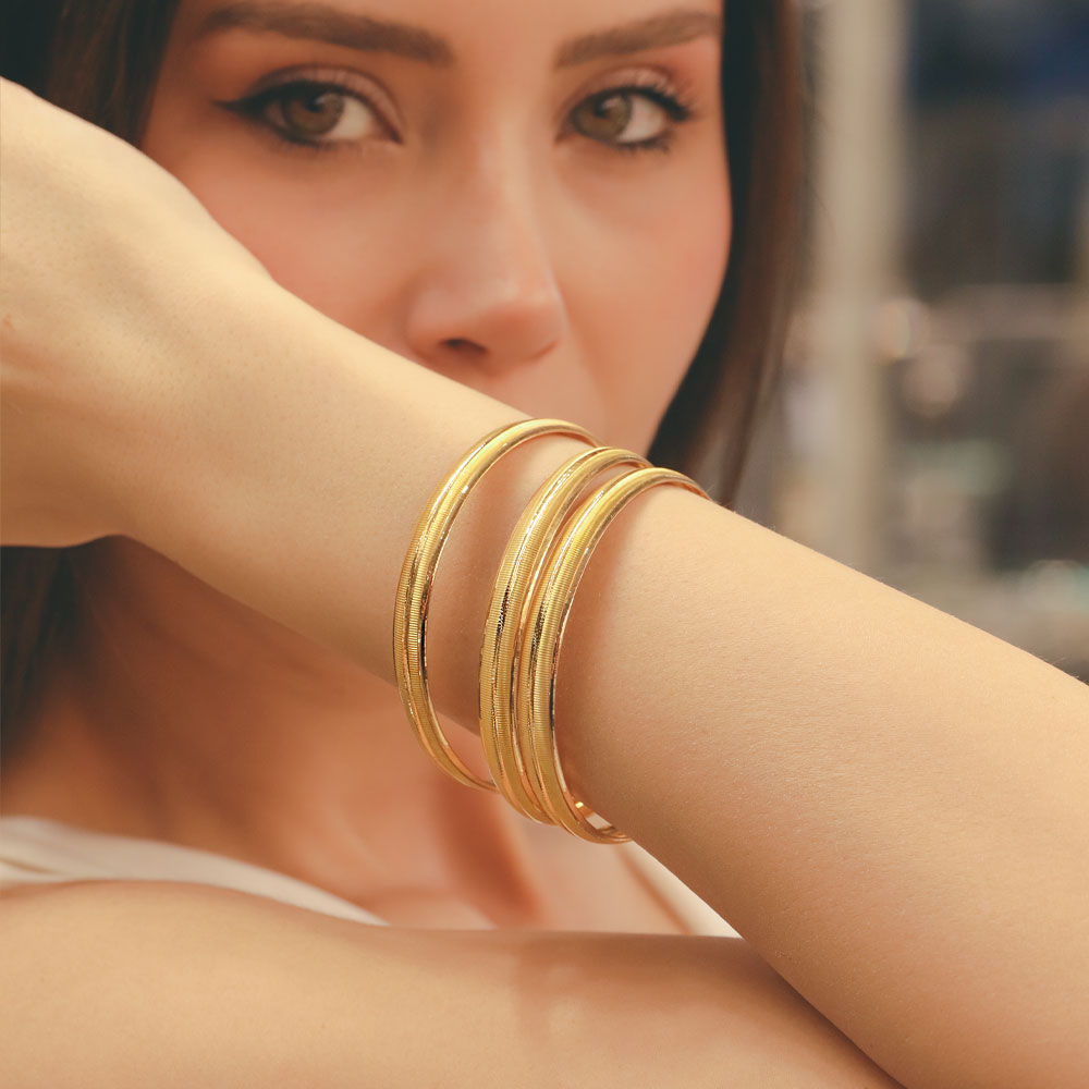 22 Ayar Altın Sosyete Model Bilezik