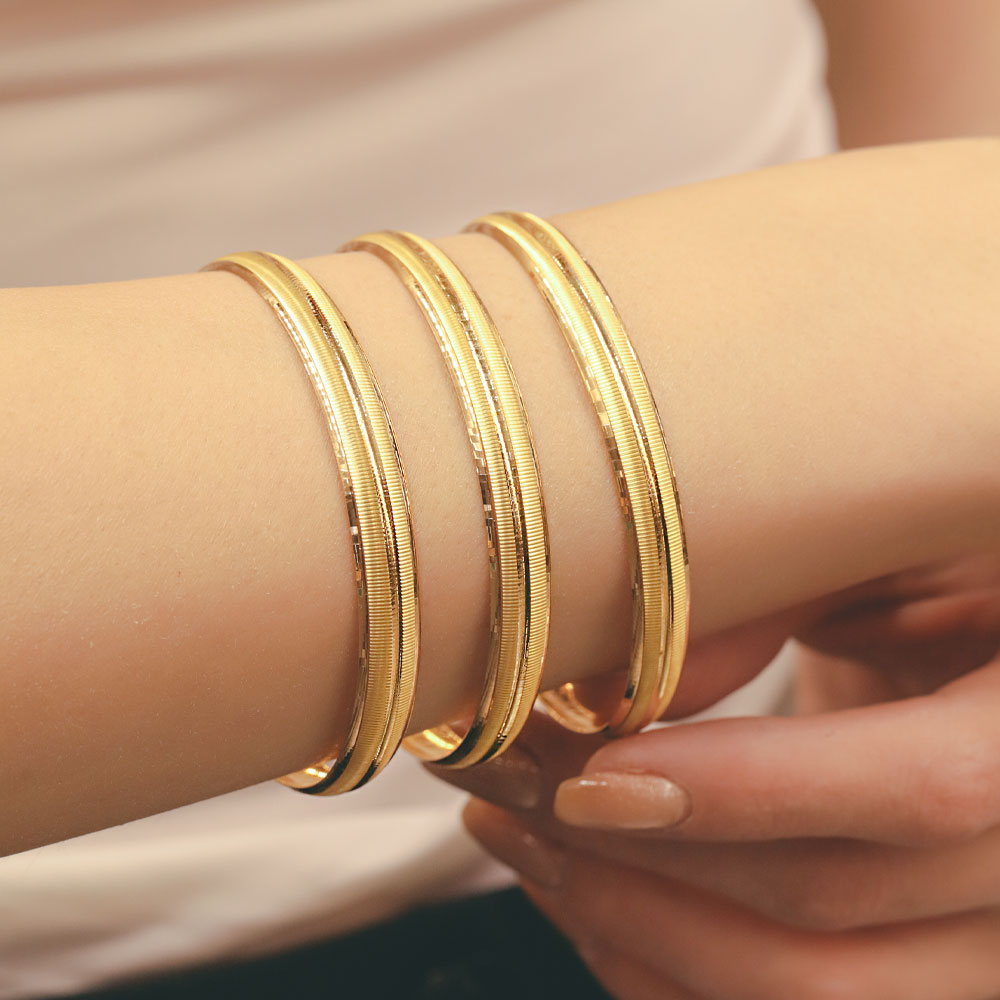 22 Ayar Altın Sosyete Model Bilezik