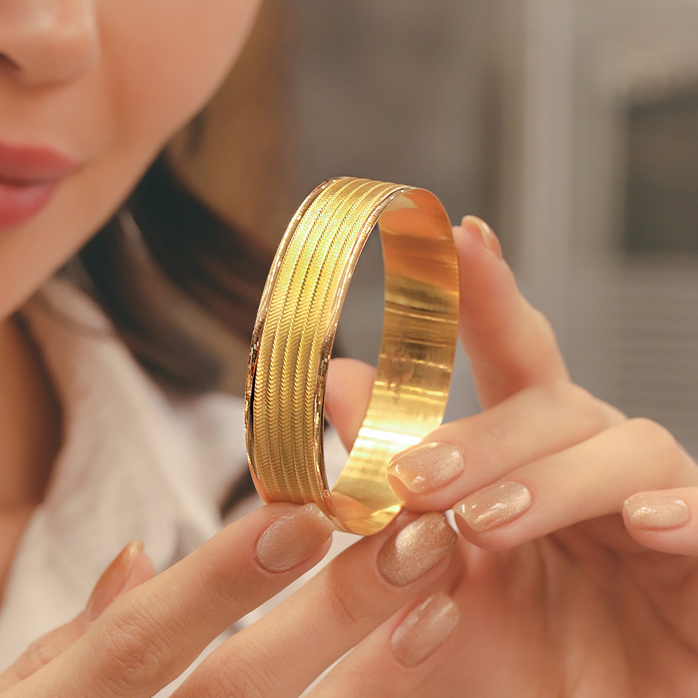 22 Ayar Altın Trabzon Hasır Bilezik