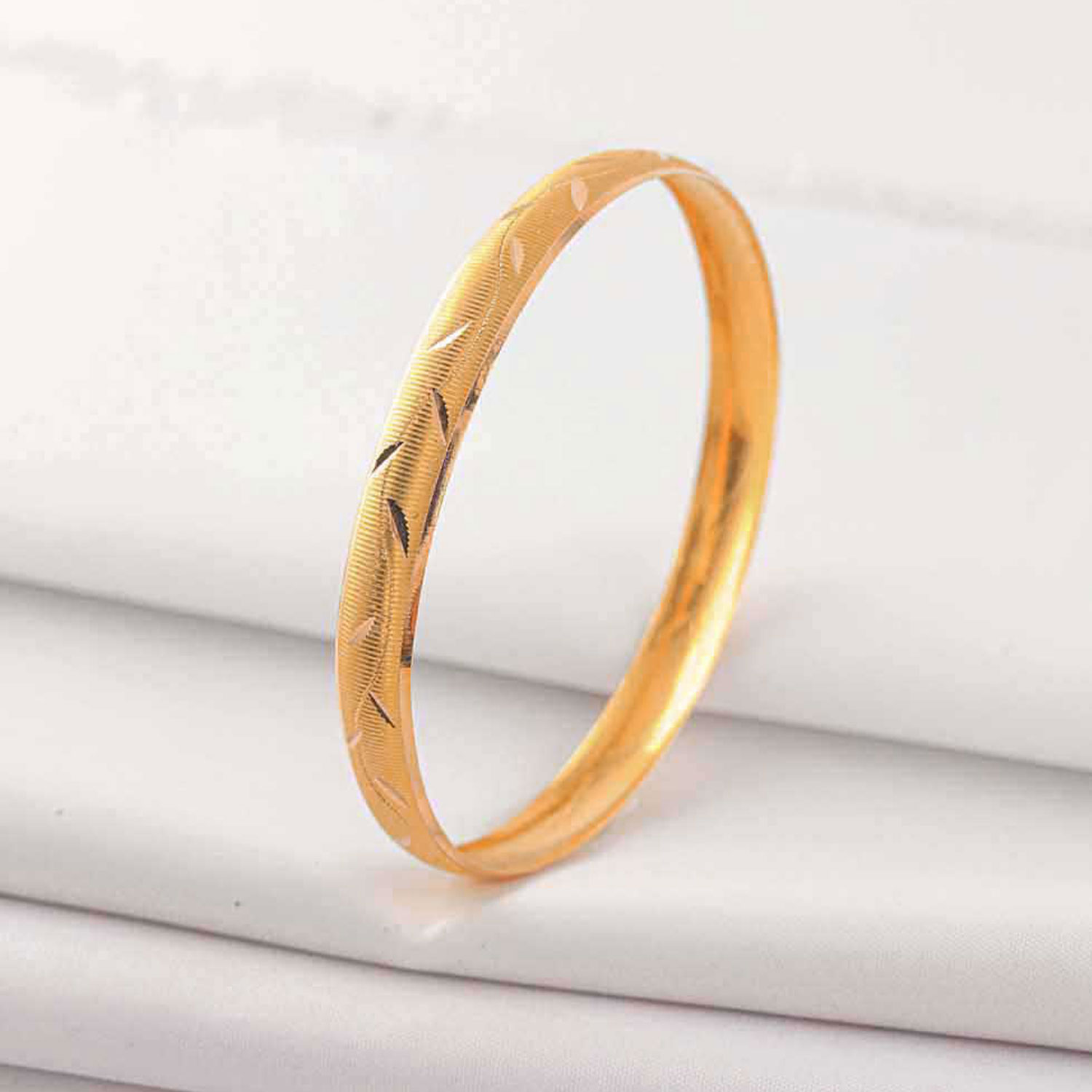 22 Ayar Altın Yaprak Bilezik