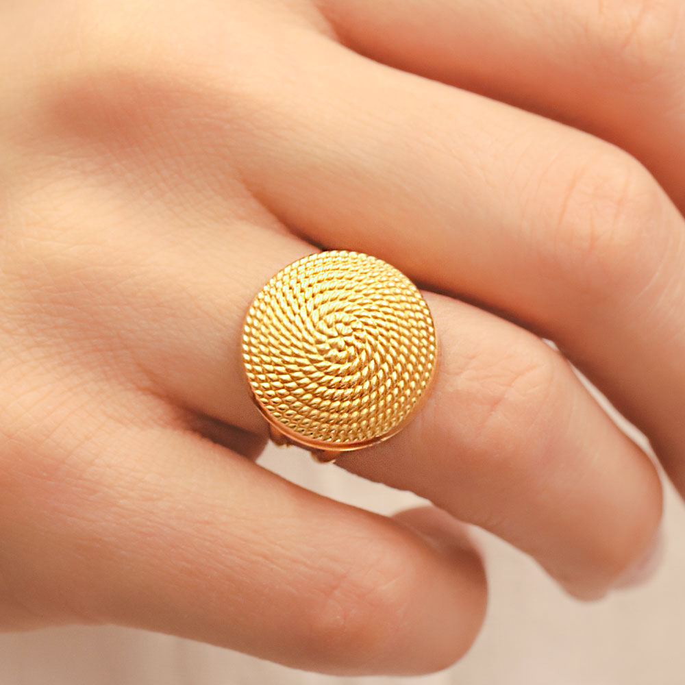 22 Ayar Fantezi Yüzük