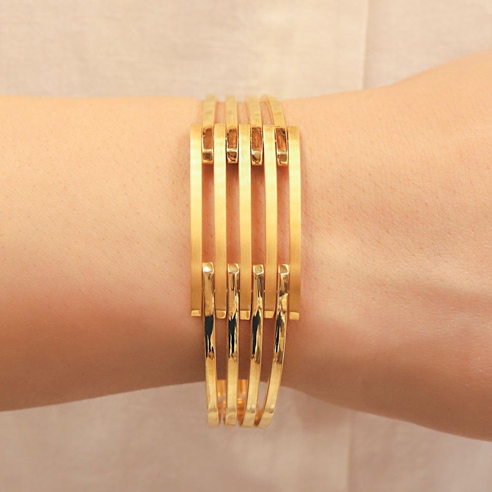 22 Ayar Kaburga Altın Kelepçe