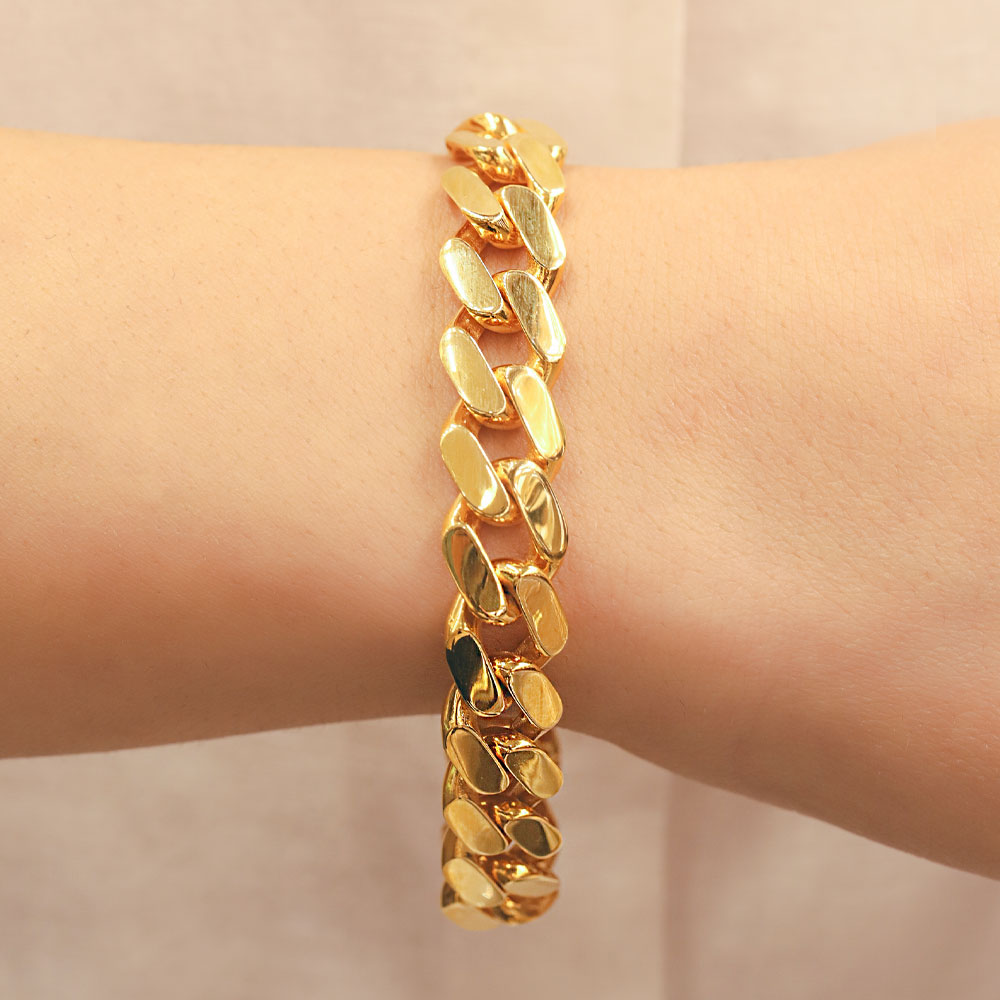 22 Ayar Bileklik ve Kelepçe 22 Ayar Klasik Gurmet Altın Bileklik