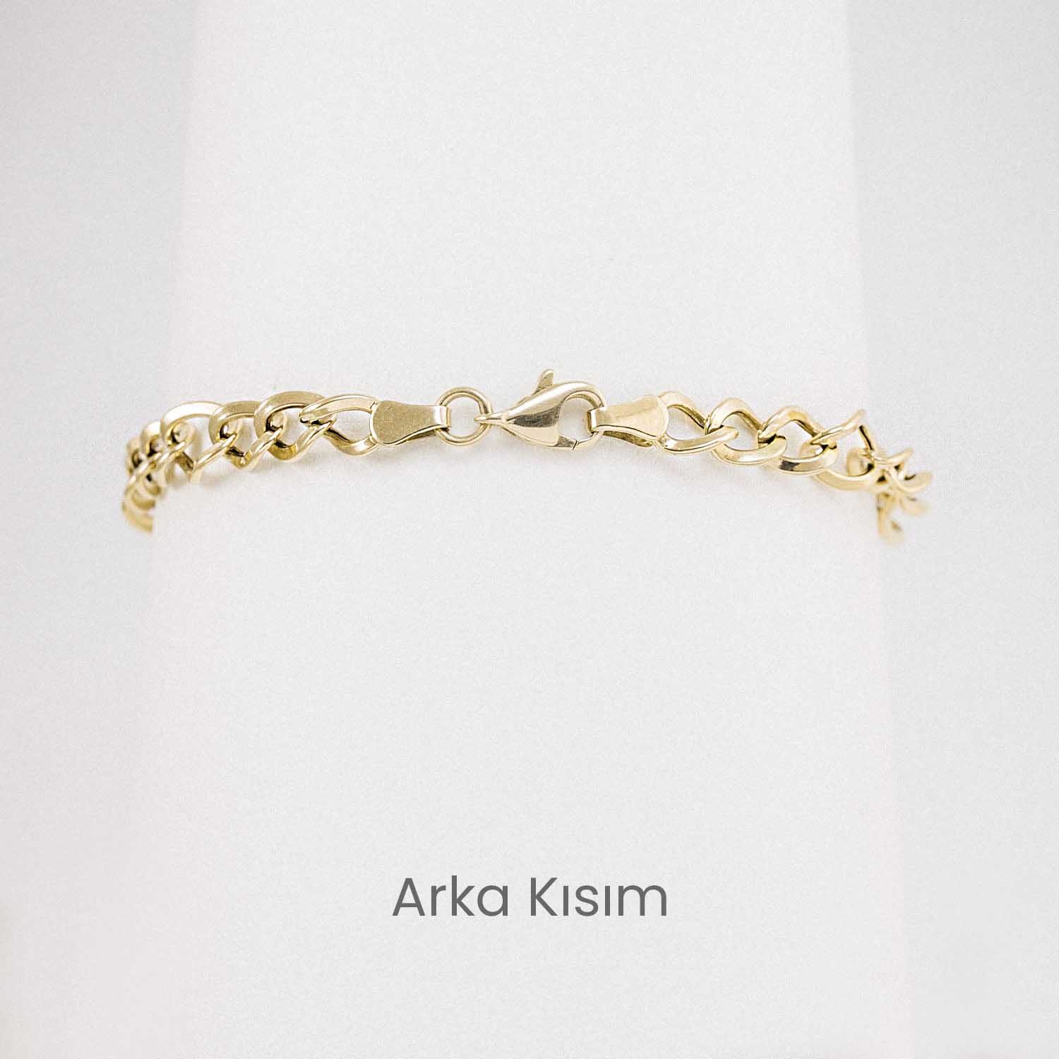 14 Ayar Altın Klasik Zincir Bileklik