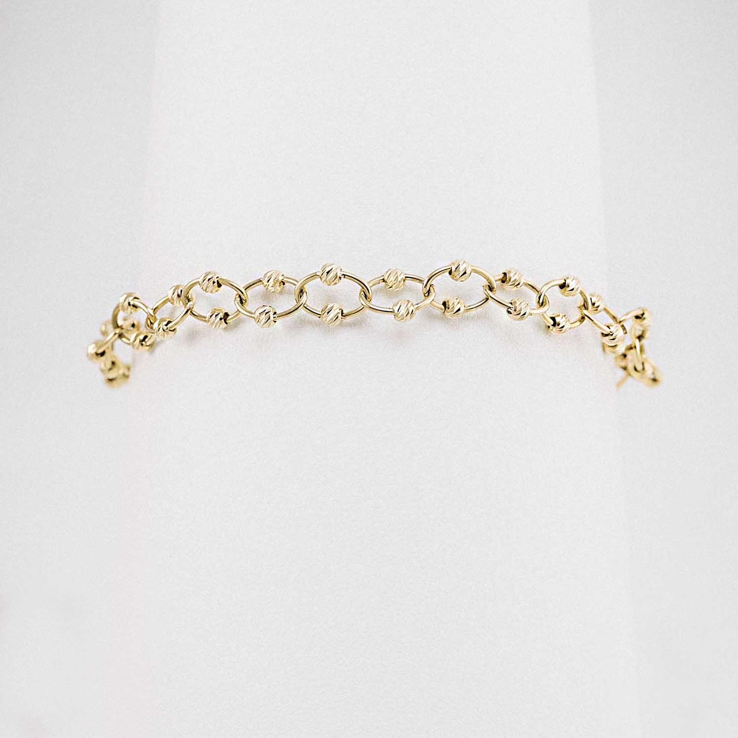 14 Ayar İnce Burgulu Dorika Altın Bileklik