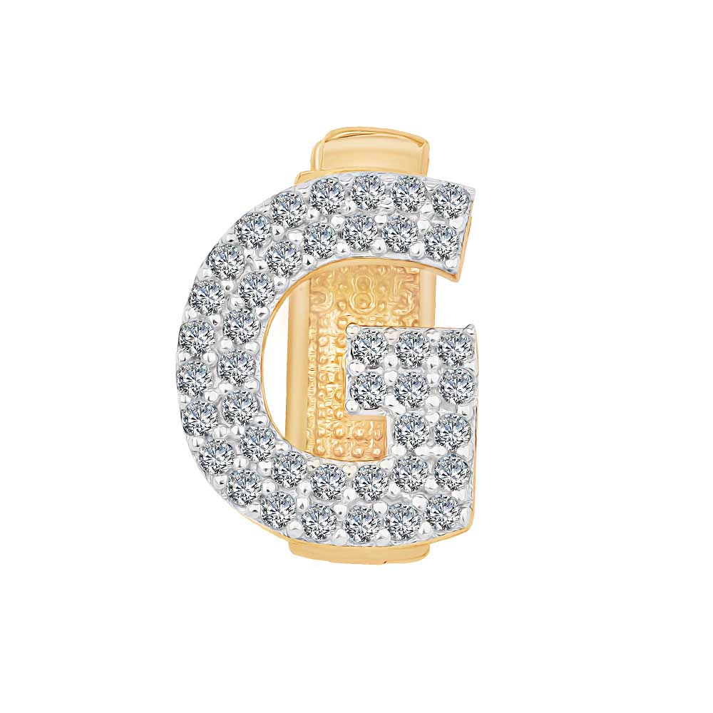 G Harf 9mm EMA Bileklik Charm